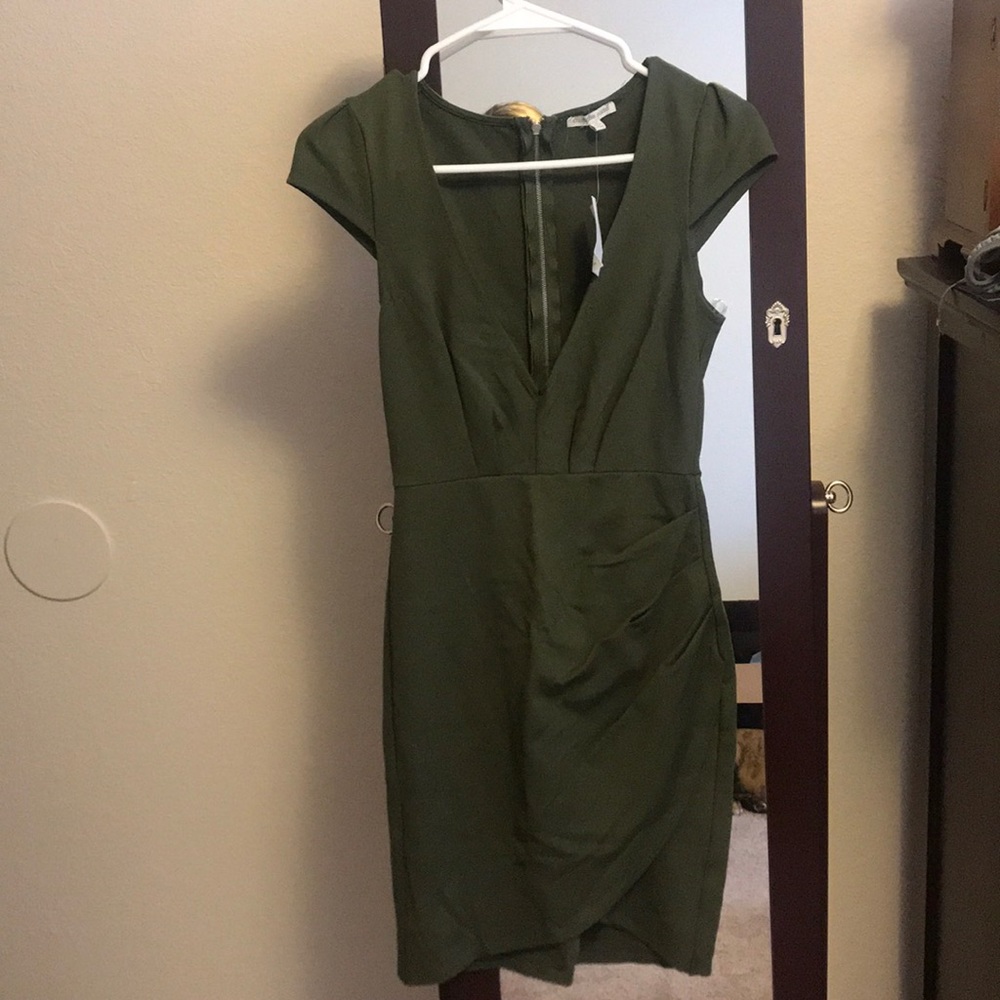 Army green dress